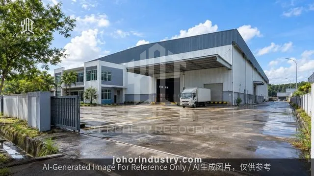 Senai Seelong Open Shed Factory with High Power for Sale - Detached Factory in Kulai