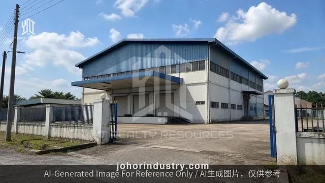 Kulai Single Storey Factory and Double Storey Office for Rent - Detached Factory in Kulai