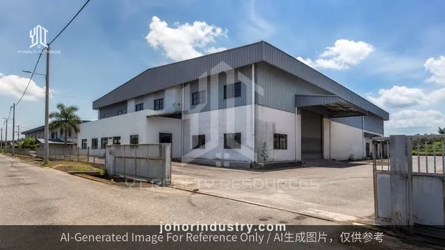 Kawasan Perindustrian Tebrau 1.5 Storey Detached Factory for Rent - Detached Factory in Johor Bahru