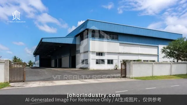 Tampoi 1 Acre Land Factory for Sale - Detached Factory in Johor Bahru