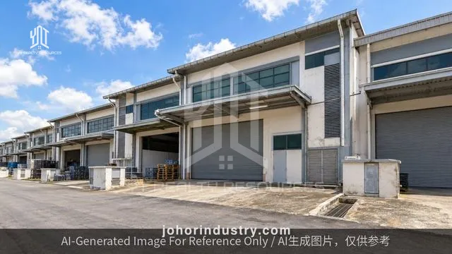 Skudai 1.5 Storey Terrace Factory for Rent - Terrace Factory in Skudai, Pulai