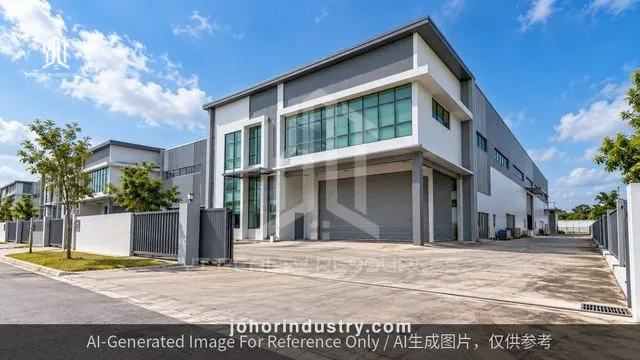 Eco Business Park 1 – 1.5 Storey Corner Cluster Factory for Sale - Corner Cluster Factory in Kempas, Tebrau