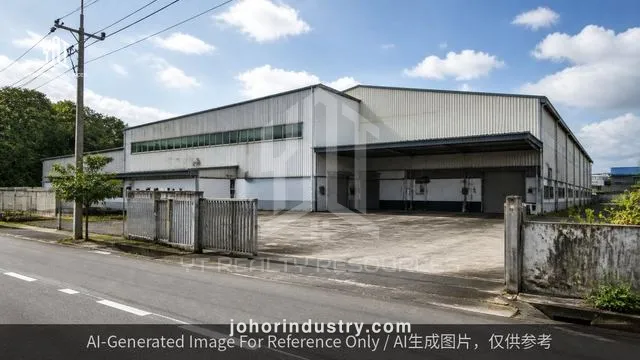 Kempas Detached Factory with Mezzanine Office for Rent - Detached Factory in Johor Bahru