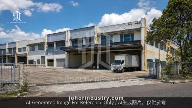Mount Austin 1.5-Storey Terrace Factory for Rent - Corner Terrace Factory in Johor Bahru