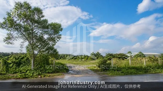Plentong Industrial Land for Rent - Industrial Land in Johor Bahru