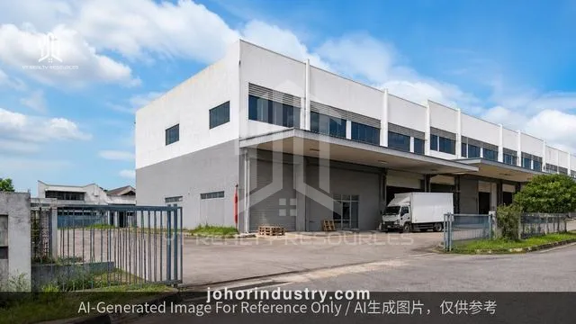 Bandar Permas Jaya 1.5 Storey Terrace Factory for Sale - Terrace Factory in Johor Bahru