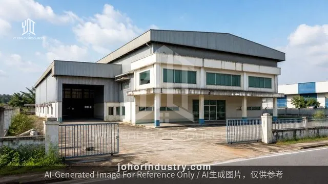 Desa Cemerlang Factory for Rent - Detached Factory in Johor Bahru