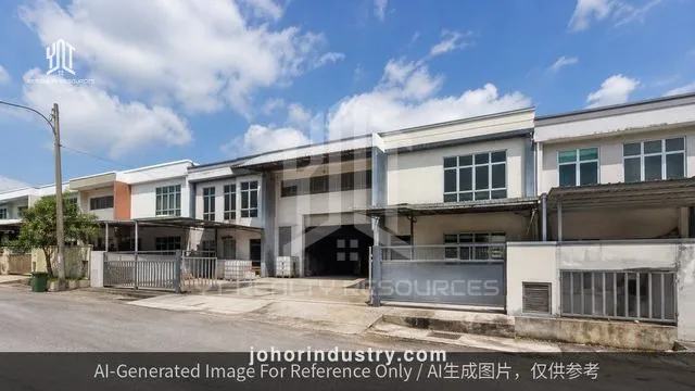 Saleng 1.5-Storey Terrace Factory For Rent - Terrace Factory in Johor Bahru
