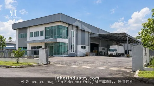 Taman Bukit Mewah Corner Factory For Sale - Corner Detached Factory in Johor Bahru