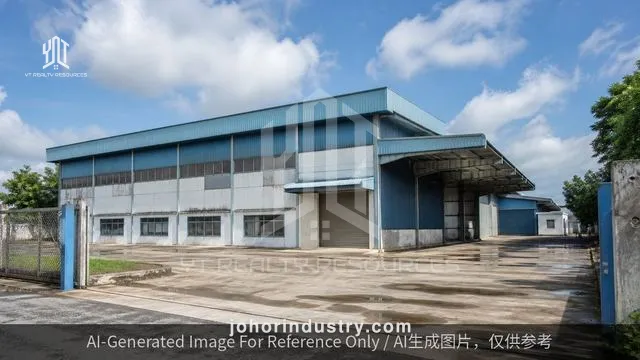 Desa Cemerlang Double Storey Detached Factory for Rent - Detached Factory in Johor Bahru