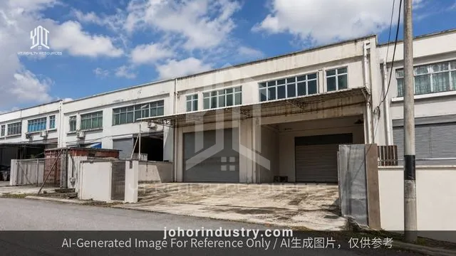 Skudai 1.5 Storey Terrace Factory for Sale  - Terrace Factory in Johor Bahru