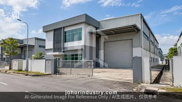 Taman Kempas Utama Fully Extended Cluster Factory For Rent - Cluster Factory in Kempas, Tebrau
