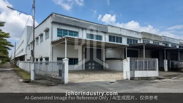 Johor Jaya 1.5-Storey Terrace Factory for Rent - Terrace Factory in Johor Bahru