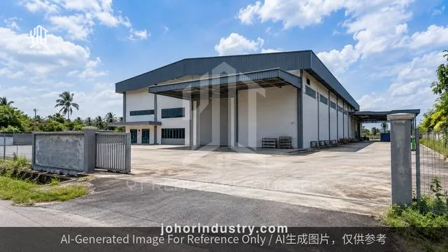 Pekan Nanas 1 Storey Detached Factory for Sale - Detached Factory in Pontian