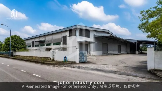 Senai Idaman Single-Storey Factory with 3-Storeys Office for Rent - Detached Factory in Kulai