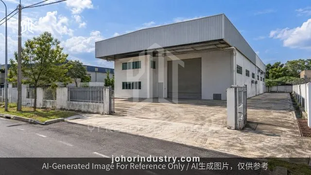 Kempas Utama 1.5 Storey Semi-D Factory for Rent - Detached Factory in Kempas, Tebrau