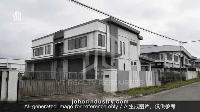 Nusa Cemerlang Industrial Park 1.5 Storey 60×80 SemiD Factory @Gelang Patah - 半独栋 in 振林山