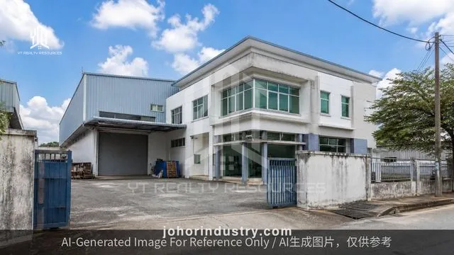 Ulu Tiram Semi-D Factory for Sale - Semi-D Factory in Johor Bahru