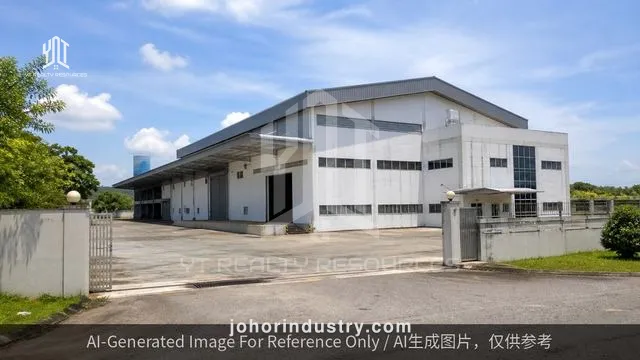 Senai Single Storey Detached Factory for Sale - Corner Detached Factory in Kulai