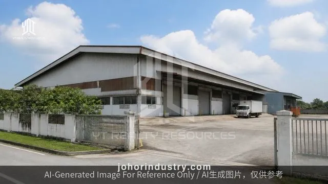 Senai Detached Factory with Two Warehouse Units for Sale - Warehouse in Kulai