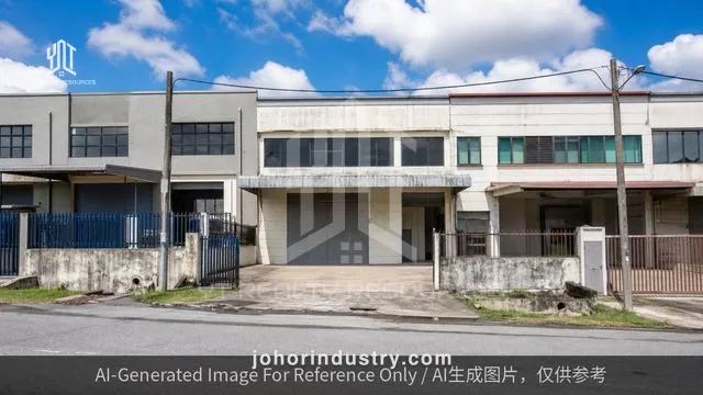 Skudai 3 Adjoining Terrace Factories for Sale - Terrace Factory in Johor Bahru