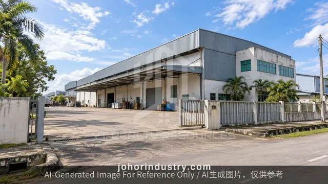 Gelang Patah 3-Acre Open Shed Factory for Sale - Detached Factory in Johor Bahru