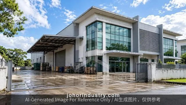 Gelang Patah Semi-D Factory for Rent - 半独栋 in 振林山