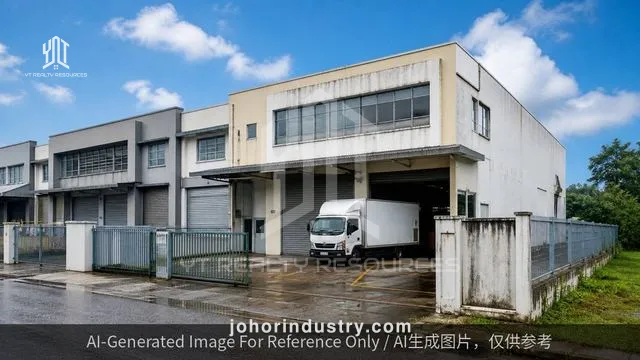 Single-Storey Terrace Factory for Sale - Terrace Factory in Kulai