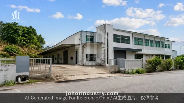 Desa Cemerlang 2 Storeys Semi-D Factory for Sale - Semi-D Factory in Johor Bahru