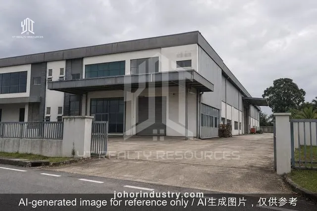 I-Parc Tanjung Pelepas Semi Detached Light Industrial Factory - 半独栋 in 振林山