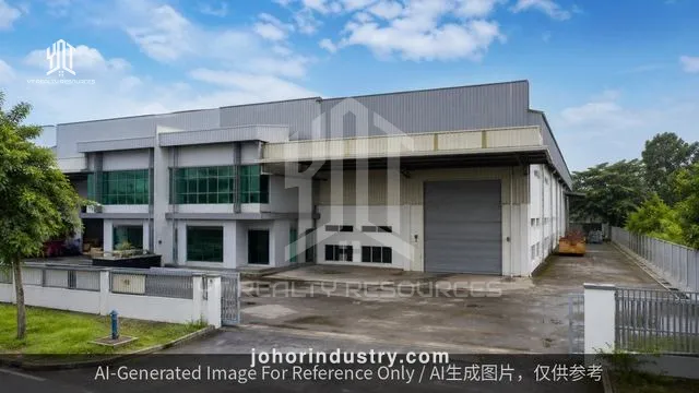 Senai Semi-D Factory for Rent - Corner Semi-D Factory in Kulai