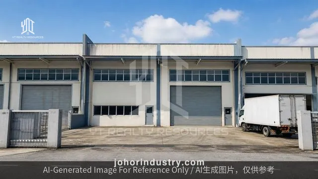 Saleng 1.5 Storey Terrace Factory for Sale - Terrace Factory in Johor Bahru
