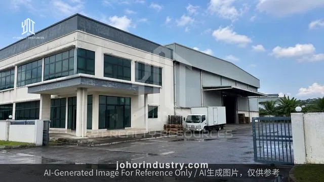 Perindustrian Desa Plentong Semi-Detached Factory for Rent - Semi-D Factory in Johor Bahru