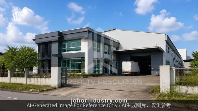 Ulu Tiram Semi-D Factory for Sale - Semi-D Factory in Johor Bahru