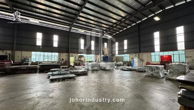 Kulai Adjacent Detached Factory with Expandable Land for Rent - Detached Factory in Indahpura, Kulai