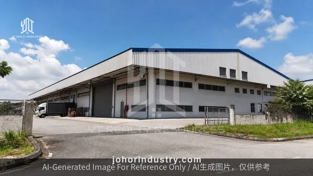 Pasir Gudang Single-Storey Detached Warehouse with Office for Rent - Warehouse in Johor Bahru