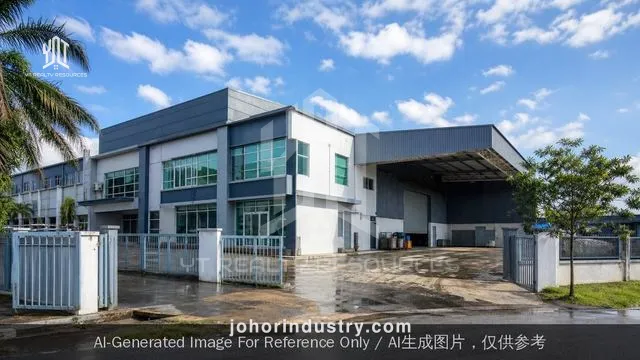 Gelang Patah 3 Storey Semi-D Factory For Rent - 半独栋 in 振林山