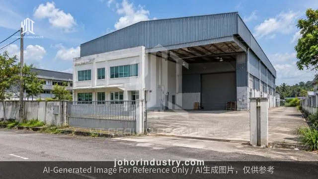 Desa Cemerlang 1.5 Storey Cluster Factory for Rent - Detached Factory in Desa Cemerlang