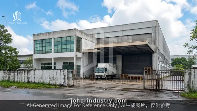 Tmn Sri Yaacob 1.5 Storey Semi-D Factory for Rent - Semi-D Factory in Johor Bahru