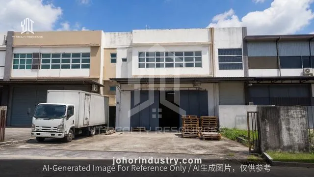 Senai 1.5 Storey Terrace Factory for Rent - Terrace Factory in Kulai