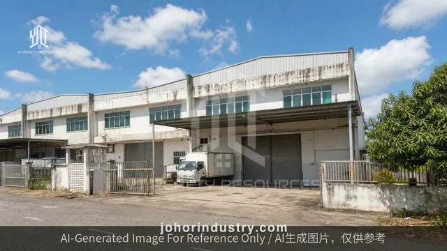 Taman Desa Jaya 1.5-Storey Terrace Factory for Sale - Terrace Factory in Johor Bahru