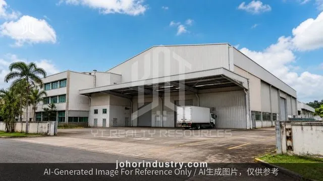 Tampoi 1.5 Storey Factory for Sale - Detached Factory in Johor Bahru