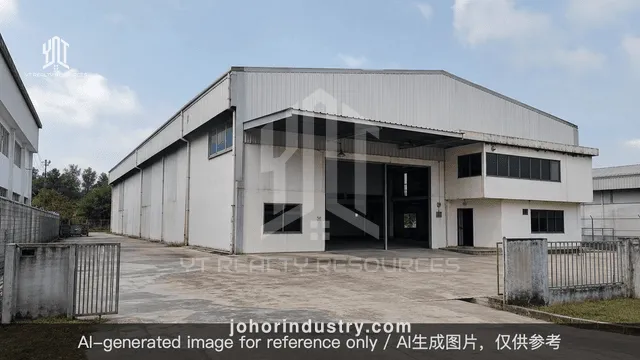 Nusajaya, SILC Detached Factory/Warehouse with Mezz Office for sale - Warehouse in Gelang Patah