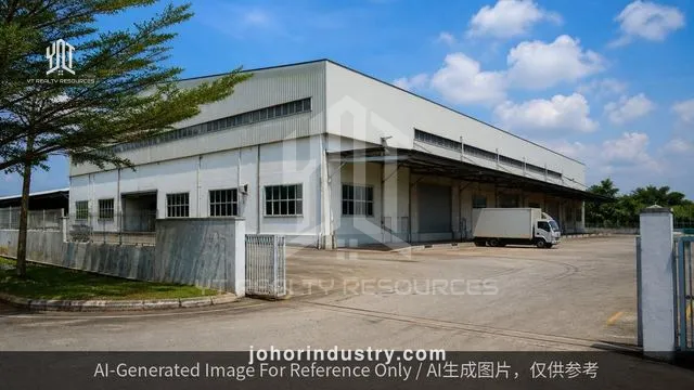 Indahpura Kulai Three Storey Detached Factory for Rent - Detached Factory in Kulai
