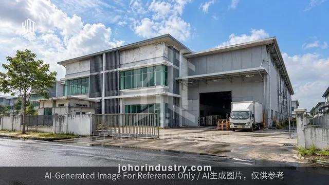 𝐊𝐚𝐰𝐚𝐬𝐚𝐧 𝐏𝐞𝐫𝐢𝐧𝐝𝐮𝐬𝐭𝐫𝐢𝐚𝐧 𝐒𝐈𝐋𝐂 @ 𝐆𝐞𝐥𝐚𝐧𝐠 𝐏𝐚𝐭𝐚𝐡 Semi-D Factory for Sale - 半独栋 in 振林山