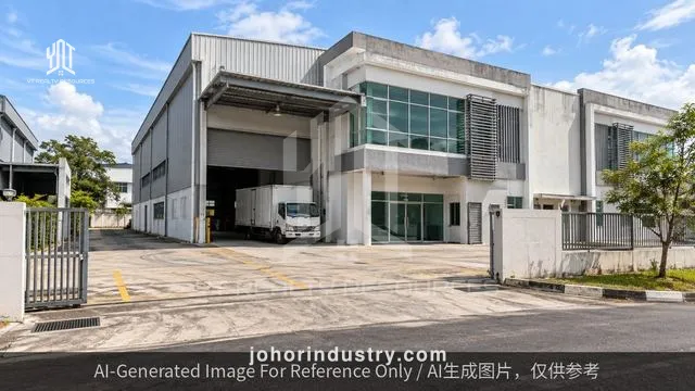 I Parc Taman Perindustrian Tanjung Pelepas 3 Storey Semi-D Factory for Rent - 角头间 半独栋 in 振林山