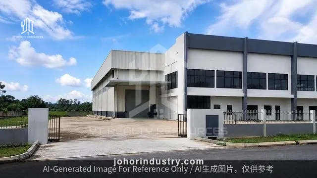 Brand-New Semi-Detached Corner Factory for Rent - Semi-D Factory in Johor Bahru